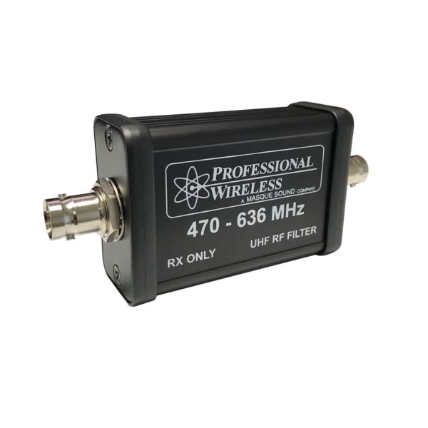 PWS In-Line Bandpass Filter - UHF 470-636 MHz